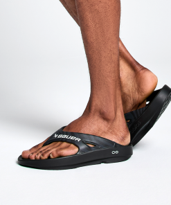 BAUER/OOFOS Men's OOriginal Sport Sandal – Black Asphalt