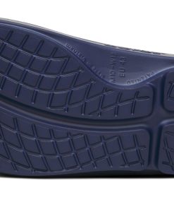 FJ X OOFOS Men's OOahh Sport Slide Sandal - Navy Camo