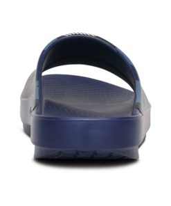 FJ X OOFOS Women's OOahh Sport Slide Sandal - Navy Camo