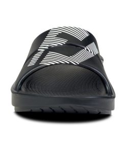 FJ X OOFOS Men's OOahh Sport Slide Sandal - Black