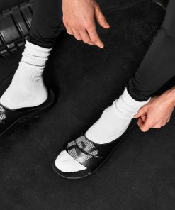 FJ X OOFOS Men's OOahh Sport Slide Sandal - Black