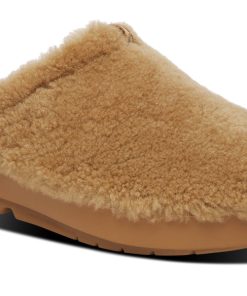 Women's OOcoozie Sherpa Mule - Café Spice