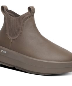 Women's OOmega Leather Londoner - Truffle
